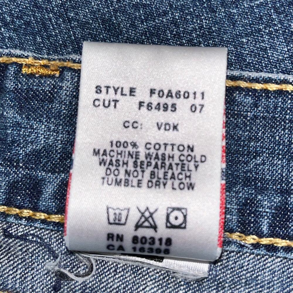 Lucky Brand Blue Cropped Jeans - Picture 5 of 7